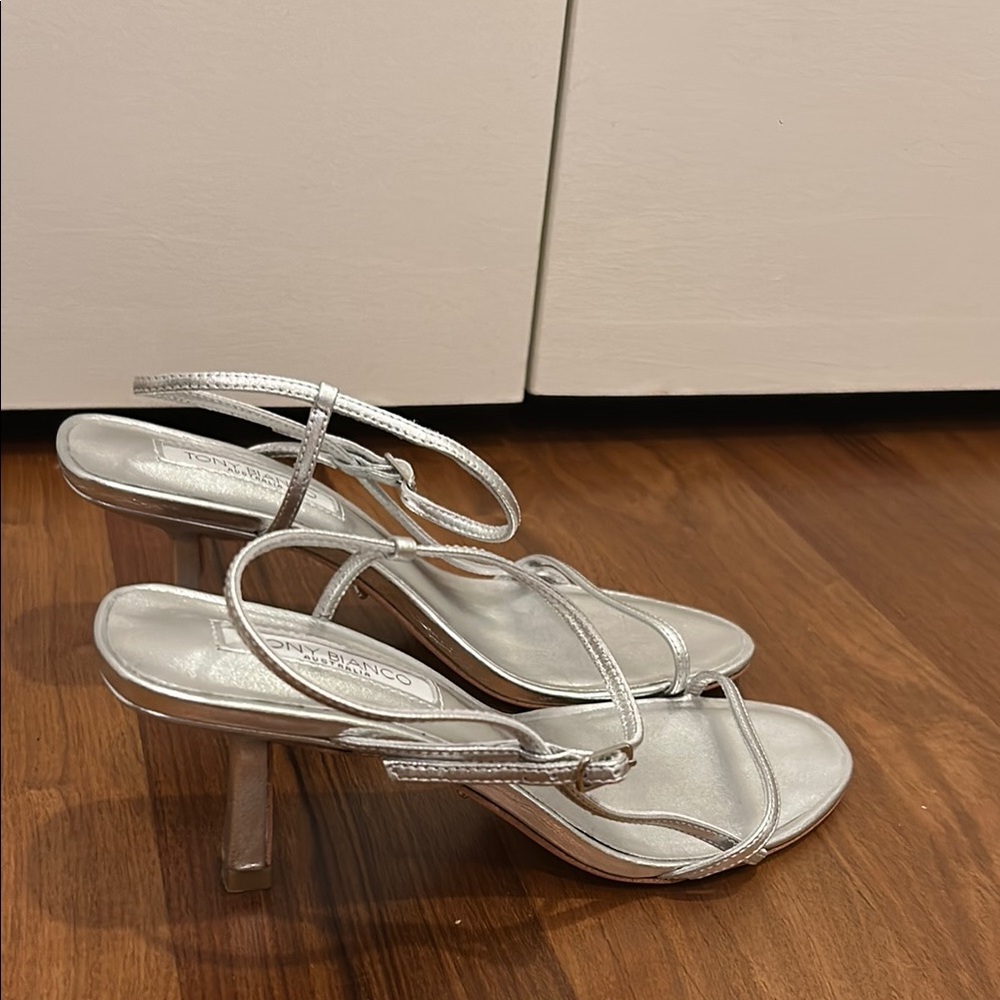 Tony Bianco Caprice Heels Silver